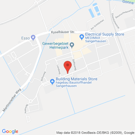 Kartenansicht Westfalen-Autogas