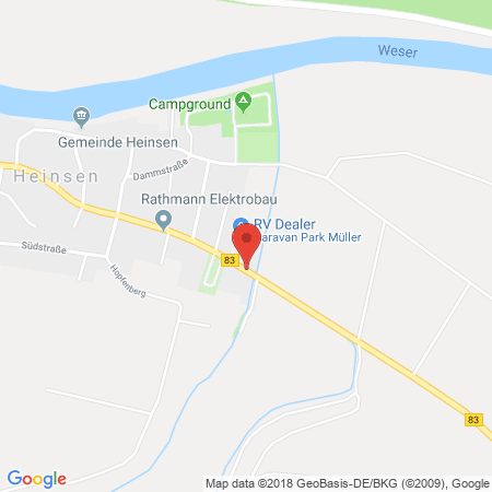 Kartenansicht Claus-Dieter Bachmann Autogas