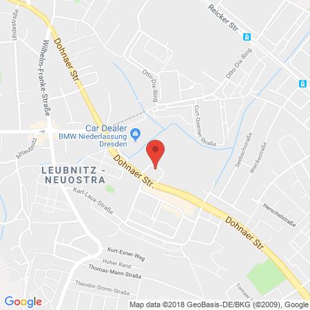 Kartenansicht Aral Tankstelle Voss