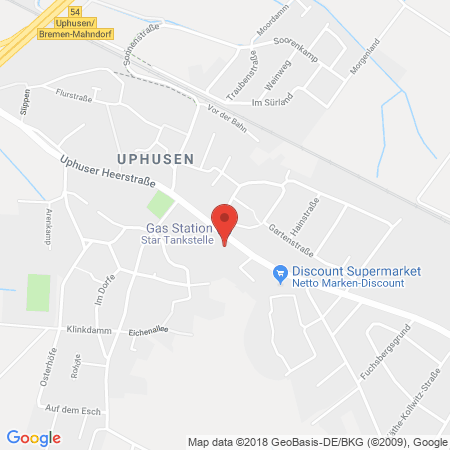 Kartenansicht Star Tankstelle Lutz Ehmke