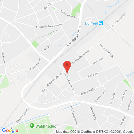 Kartenansicht KFZ Rüsch