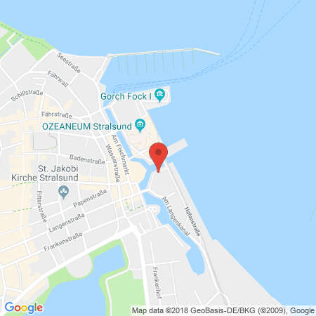 Kartenansicht BORBE Tank & Service Bootstankstelle