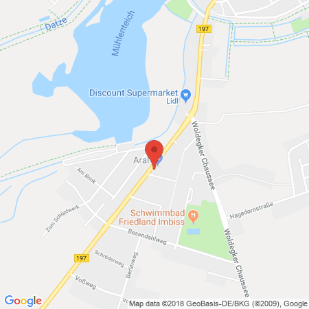 Kartenansicht Aral Tankstelle