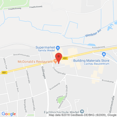 Kartenansicht HEM-Tankstelle