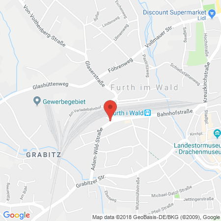 Kartenansicht Autohaus Josef Wanninger