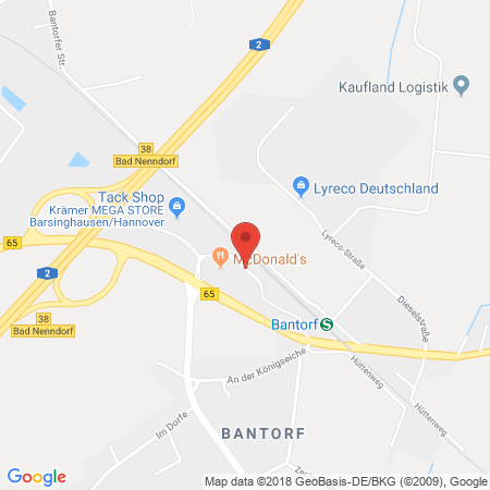 Kartenansicht Total Autohof Tankstelle