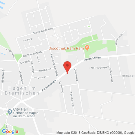 Kartenansicht Service-Station Heidi Mann