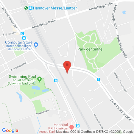 Kartenansicht Andreas Eggelsmann Framework GmbH