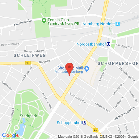 Kartenansicht Supol Tankstelle