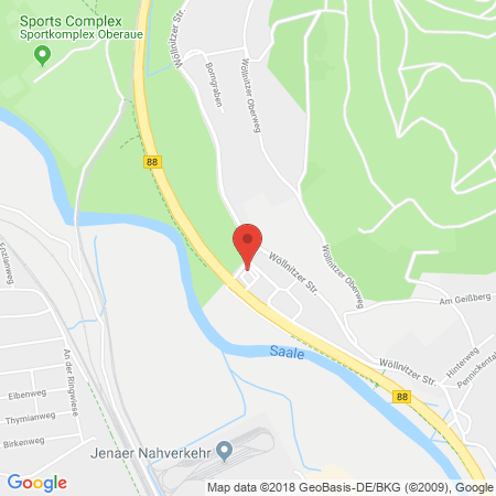 Kartenansicht Aral Tankstelle