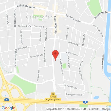 Kartenansicht Südtank Station Julian Zech