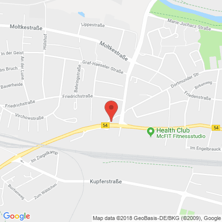 Kartenansicht Aral Tankstelle