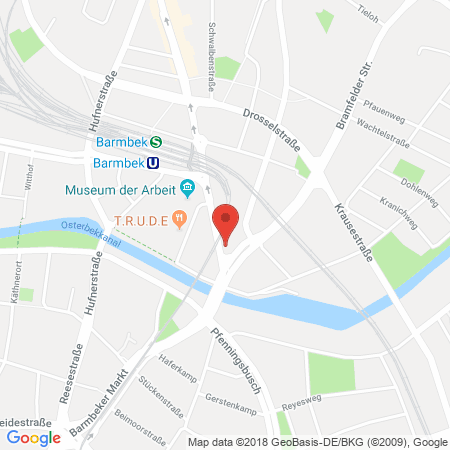 Karte Esso