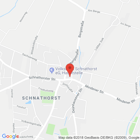 Kartenansicht Tankstelle Schnathorst (Q1)