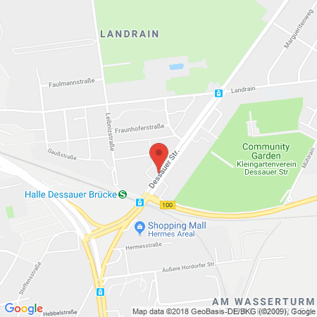 Kartenansicht Aral Tankstelle