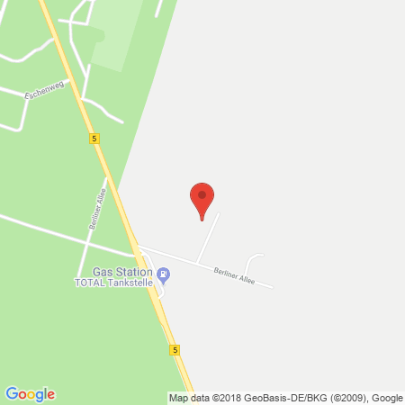 Kartenansicht Total Tankstelle