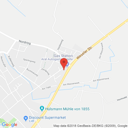 Kartenansicht Aral Tankstelle