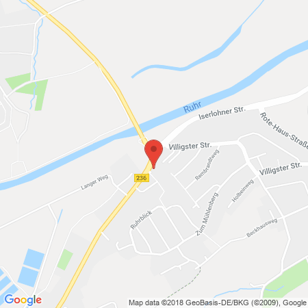 Kartenansicht Star Tankstelle