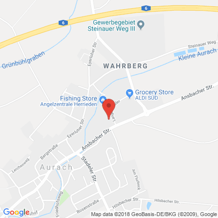 Kartenansicht Total Autohof