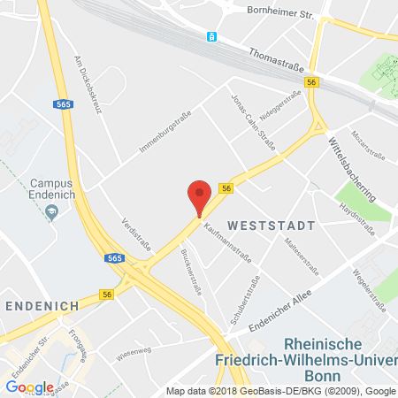 Kartenansicht bft Tankstelle Kuttenkeuler