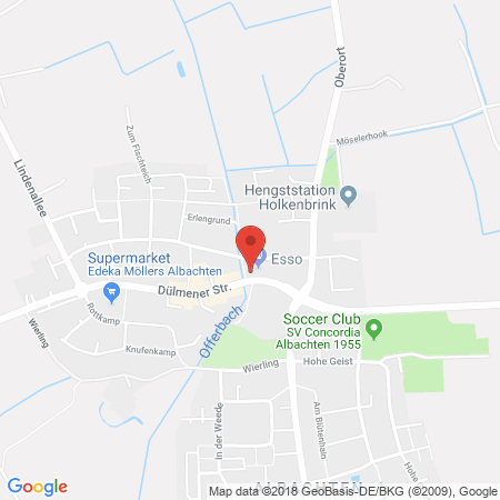 Kartenansicht Esso Station Atal Naserie