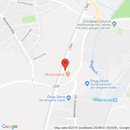 Kartenansicht Aral Tankstelle