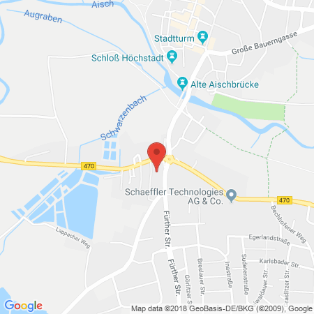 Kartenansicht Aral Tankstelle