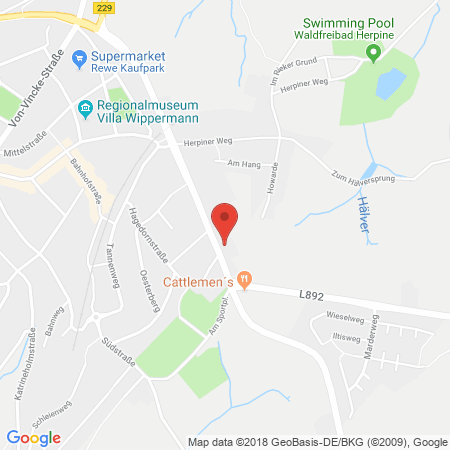 Kartenansicht Total Tankstelle