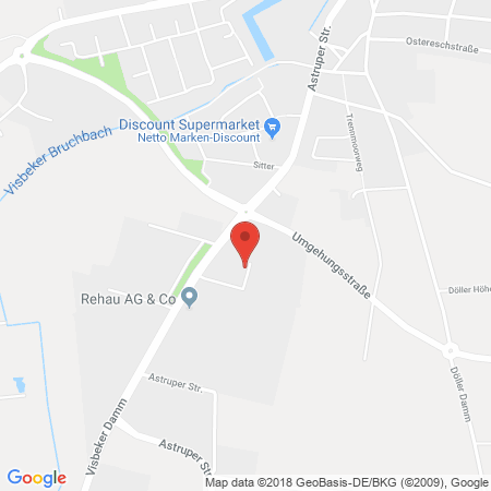 Kartenansicht Felta Tankstelle