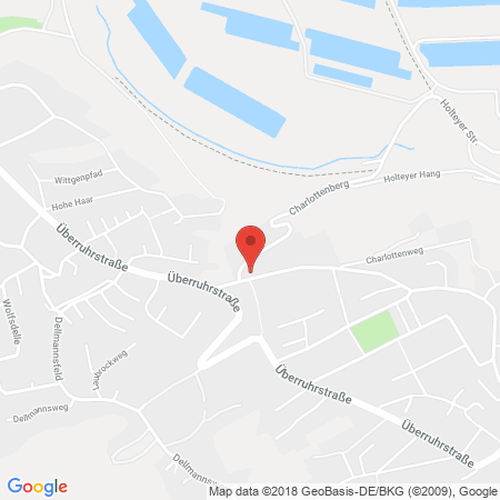 Kartenansicht AlbertoGas Enste