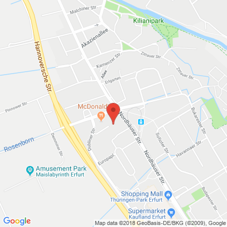 Kartenansicht Aral Tankstelle