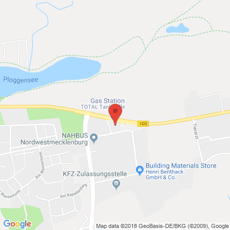 Kartenansicht Total-Tankstelle