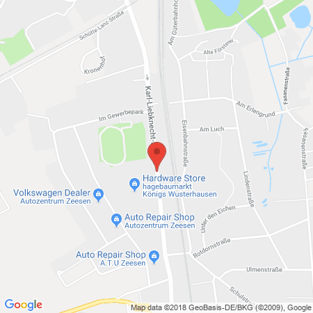 Kartenansicht Total-Tankstelle