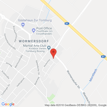 Kartenansicht ED-Tankstelle Rheinbach-Wormersdorf
