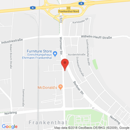Kartenansicht Aral Tankstelle