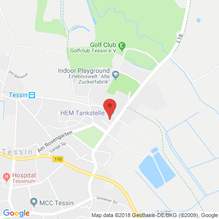 Kartenansicht HEM Tankstelle