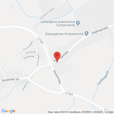 Kartenansicht HEM-Tankstelle