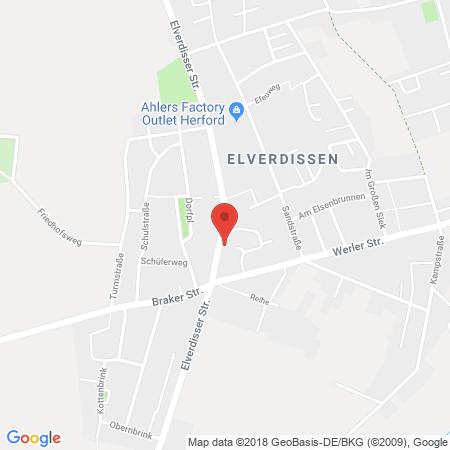 Kartenansicht AGIP Station