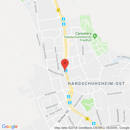 Kartenansicht Avia Tankstelle
