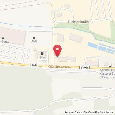 Karte Star Tankstelle