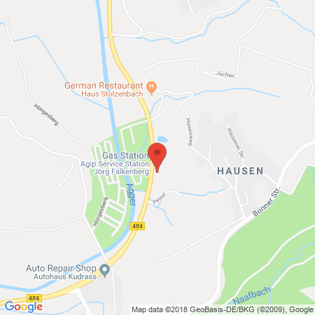 Kartenansicht Agip Service Station Bernhard Jüncke