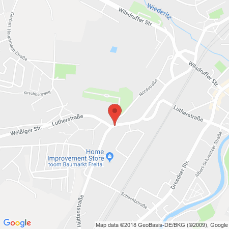 Kartenansicht Schmiede u. Stahlbau Zeis