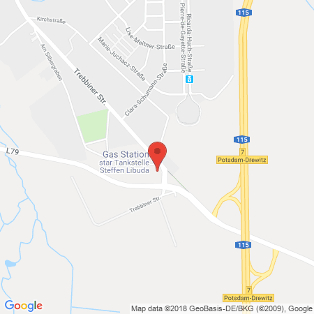 Kartenansicht Star Tankstelle