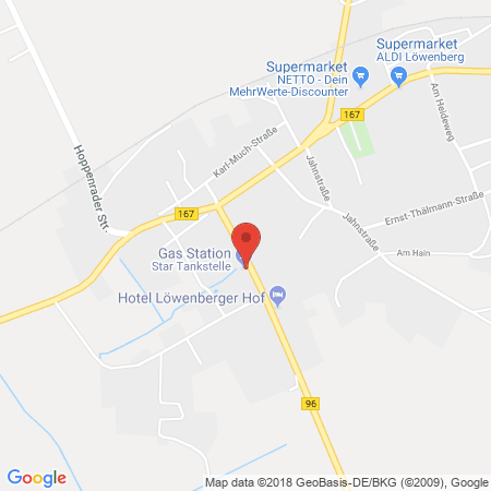 Kartenansicht Star Tankstelle