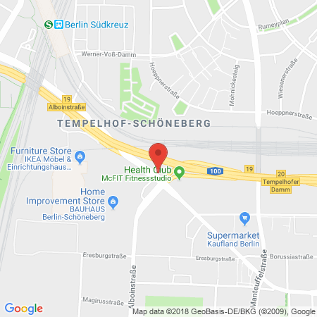 Kartenansicht Total-Tankstelle