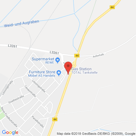 Kartenansicht Total-Tankstelle