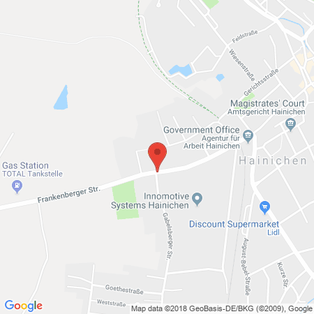 Kartenansicht Autohaus Hertel & Weichert GmbH