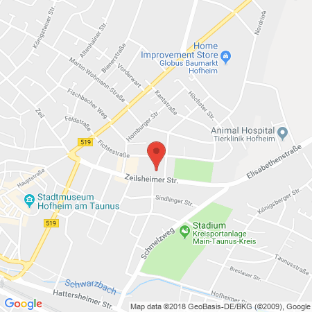 Kartenansicht Total-Tankstelle