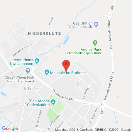 Kartenansicht Total-Tankstelle