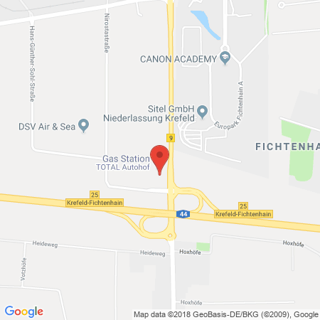 Kartenansicht Total-Tankstelle